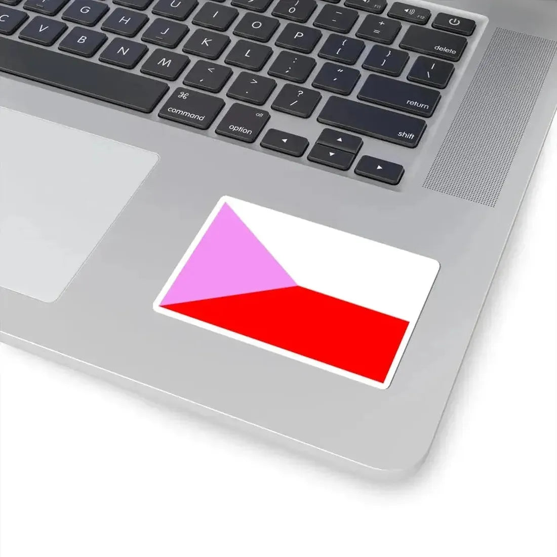 Gay Pride Flag of the Czech Republic (Czech Republic) STICKER Vinyl Kiss-Cut Decal - The Sticker Space