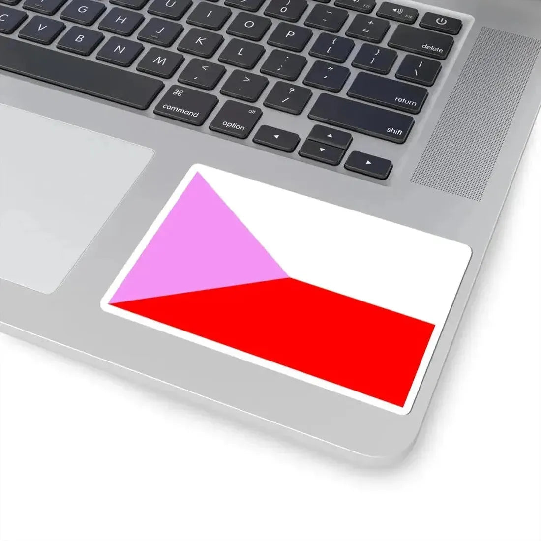 Gay Pride Flag of the Czech Republic (Czech Republic) STICKER Vinyl Kiss-Cut Decal - The Sticker Space