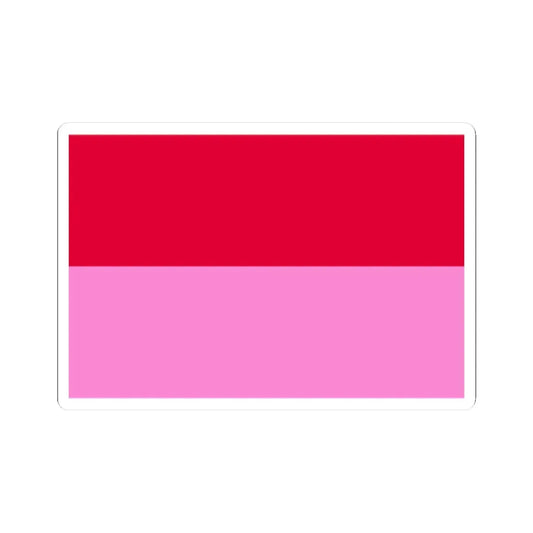 Gay Pride flag of Ukraine (Ukraine) STICKER Vinyl Kiss-Cut Decal 2 Inch White - The Sticker Space