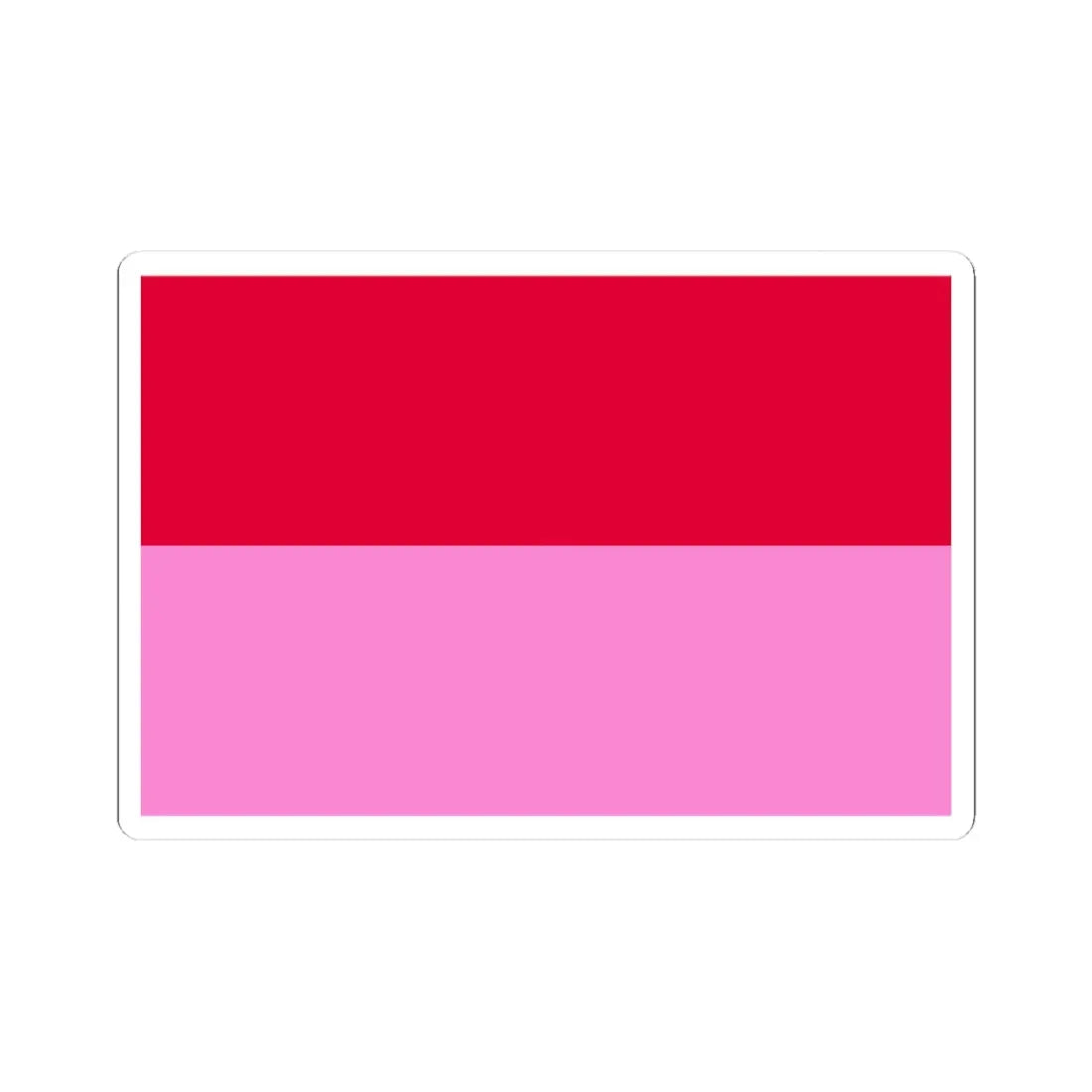 Gay Pride flag of Ukraine (Ukraine) STICKER Vinyl Kiss-Cut Decal 3 Inch White - The Sticker Space