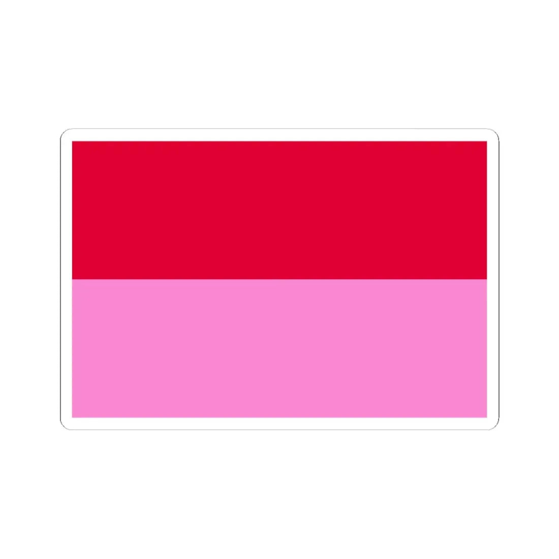 Gay Pride flag of Ukraine (Ukraine) STICKER Vinyl Kiss-Cut Decal 6 Inch White - The Sticker Space