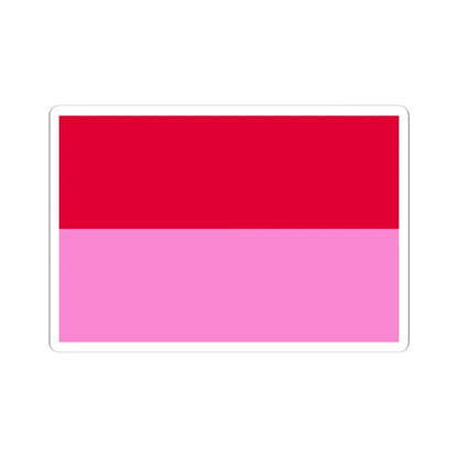 Gay Pride flag of Ukraine (Ukraine) STICKER Vinyl Kiss-Cut Decal 6 Inch White - The Sticker Space