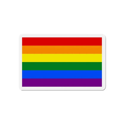 Gay Pride Flag - Refrigerator Magnet 5 Inch - The Sticker Space