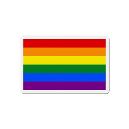 Gay Pride Flag - Refrigerator Magnet 6 Inch - The Sticker Space