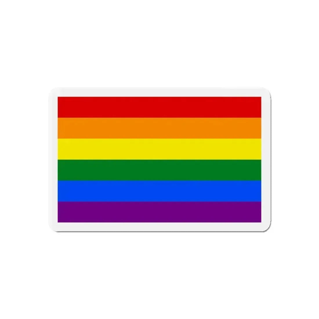 Gay Pride Flag - Refrigerator Magnet - The Sticker Space