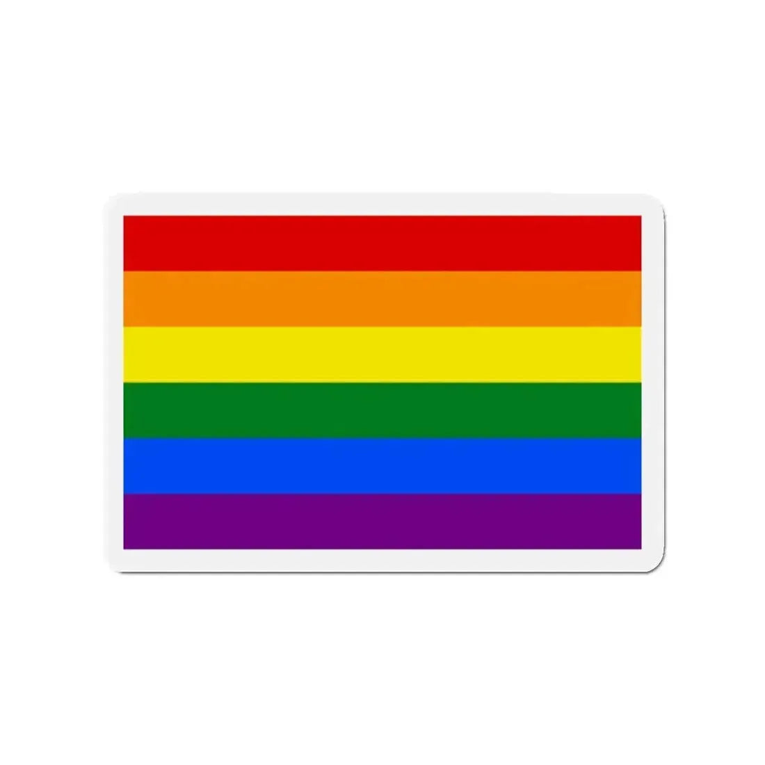 Gay Pride Flag - Refrigerator Magnet - The Sticker Space