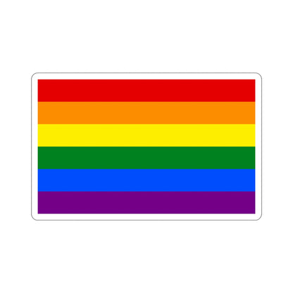 Gay Pride Flag STICKER Vinyl Die-Cut Decal-5 Inch-The Sticker Space