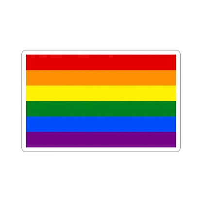 Gay Pride Flag STICKER Vinyl Die-Cut Decal - The Sticker Space