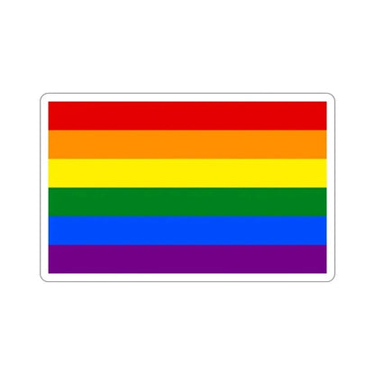 Gay Pride Flag STICKER Vinyl Die-Cut Decal - The Sticker Space