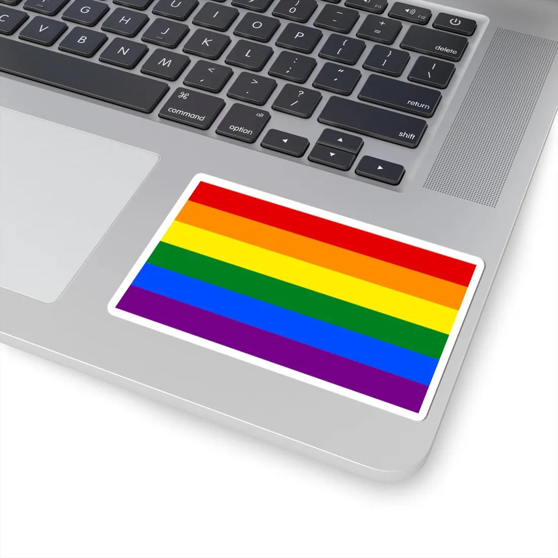 Gay Pride Flag STICKER Vinyl Kiss-Cut Decal - The Sticker Space