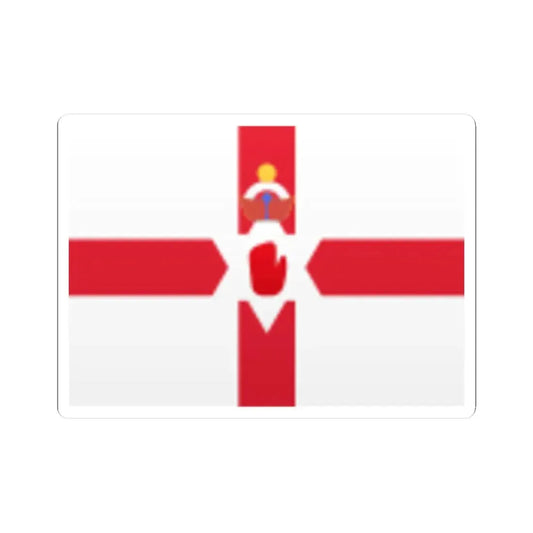 GB-NIR (Ireland) STICKER Vinyl Kiss-Cut Decal 2 Inch White - The Sticker Space