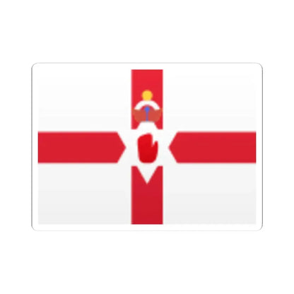 GB-NIR (Ireland) STICKER Vinyl Kiss-Cut Decal 4 Inch White - The Sticker Space