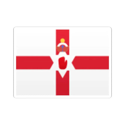 GB-NIR (Ireland) STICKER Vinyl Kiss-Cut Decal 6 Inch White - The Sticker Space