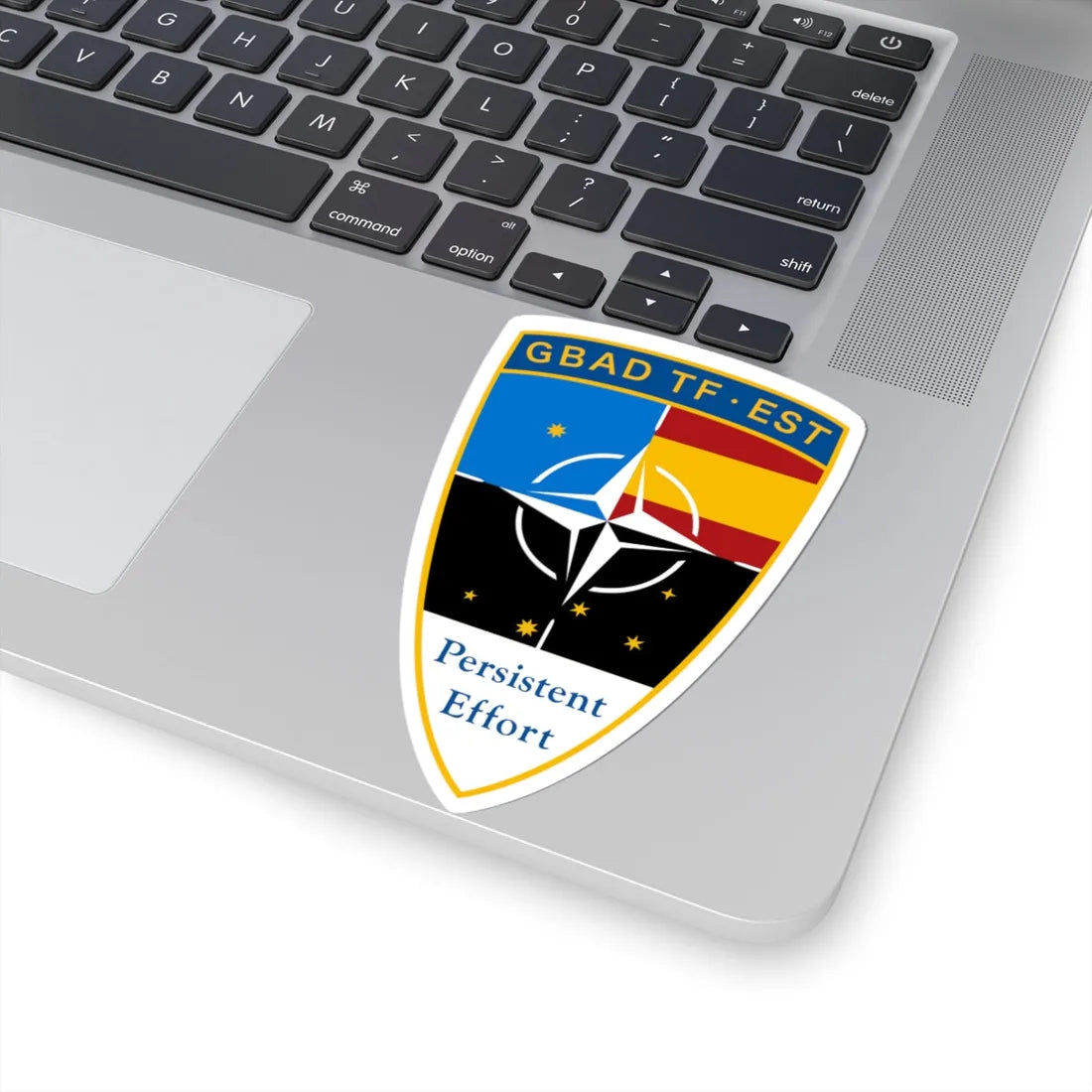 GBAD TF ESTONIA distintivo (Spain) (Coat of Arms) STICKER Vinyl Kiss-Cut Decal - The Sticker Space