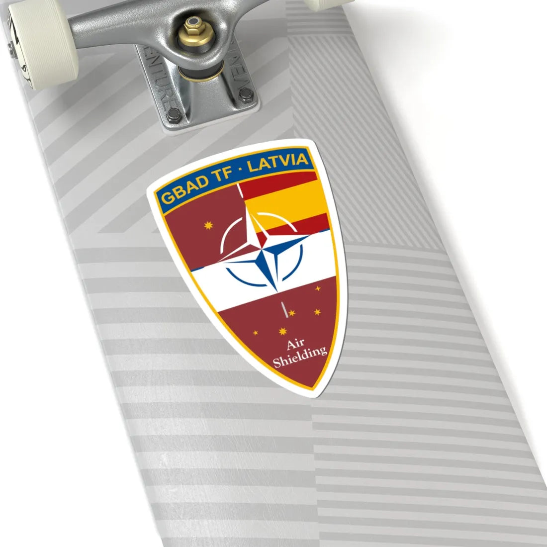 GBAD TF LATVIA distintivo (Spain) (Coat of Arms) STICKER Vinyl Kiss-Cut Decal - The Sticker Space