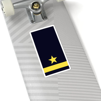 GE NAVY OF 1a LtzS (Military Rank) STICKER Vinyl Kiss-Cut Decal - The Sticker Space