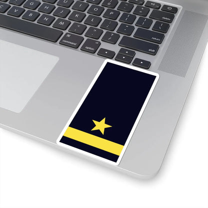 GE NAVY OF 1a LtzS (Military Rank) STICKER Vinyl Kiss-Cut Decal - The Sticker Space
