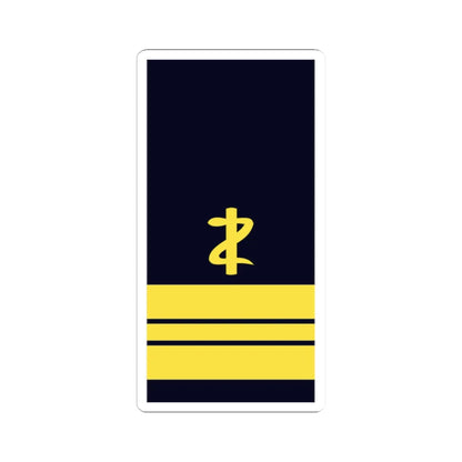 GE NAVY OF 2dent StArzt (Military Rank) STICKER Vinyl Kiss-Cut Decal 2 Inch White - The Sticker Space