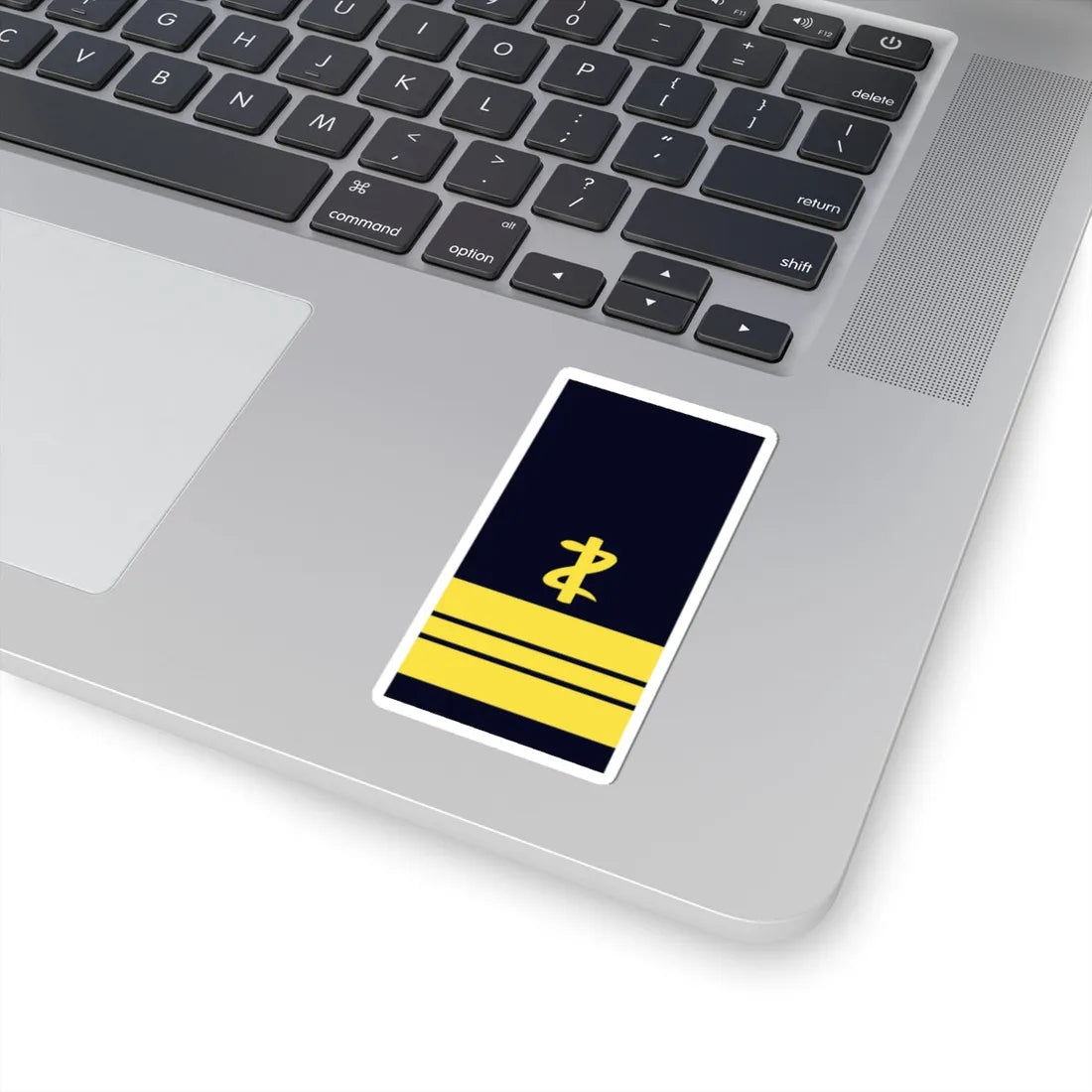 GE NAVY OF 2dent StArzt (Military Rank) STICKER Vinyl Kiss-Cut Decal - The Sticker Space