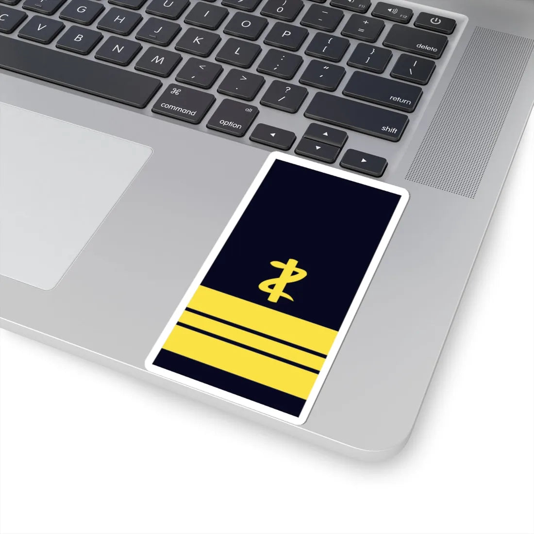 GE NAVY OF 2dent StArzt (Military Rank) STICKER Vinyl Kiss-Cut Decal - The Sticker Space