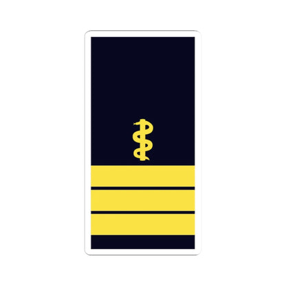GE NAVY OF 3med OStArzt (Military Rank) STICKER Vinyl Kiss-Cut Decal 2 Inch White - The Sticker Space