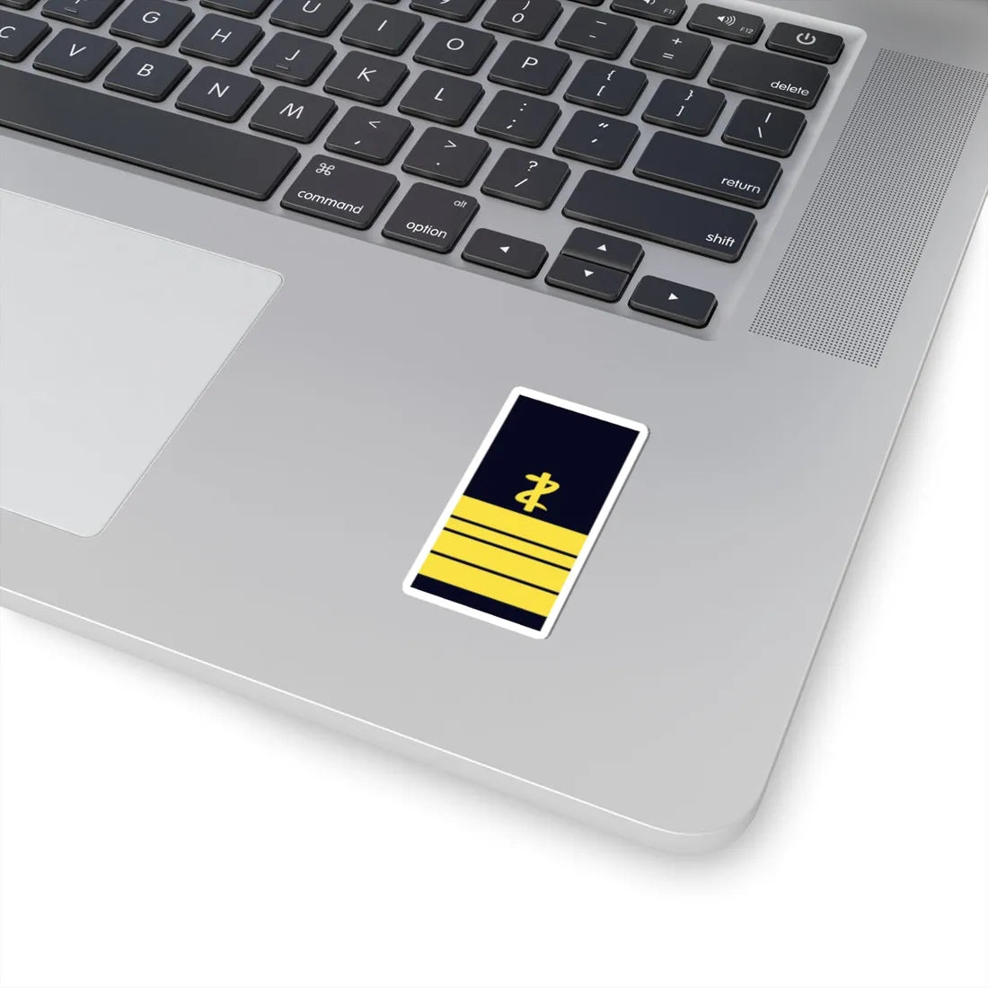 GE NAVY OF 4dent FltlArzt (Military Rank) STICKER Vinyl Kiss-Cut Decal - The Sticker Space