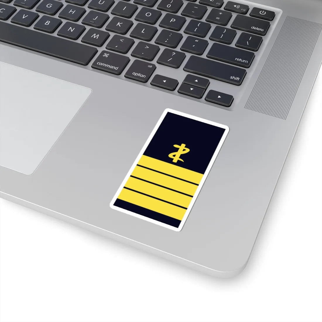 GE NAVY OF 5dent FlArzt (Military Rank) STICKER Vinyl Kiss-Cut Decal - The Sticker Space
