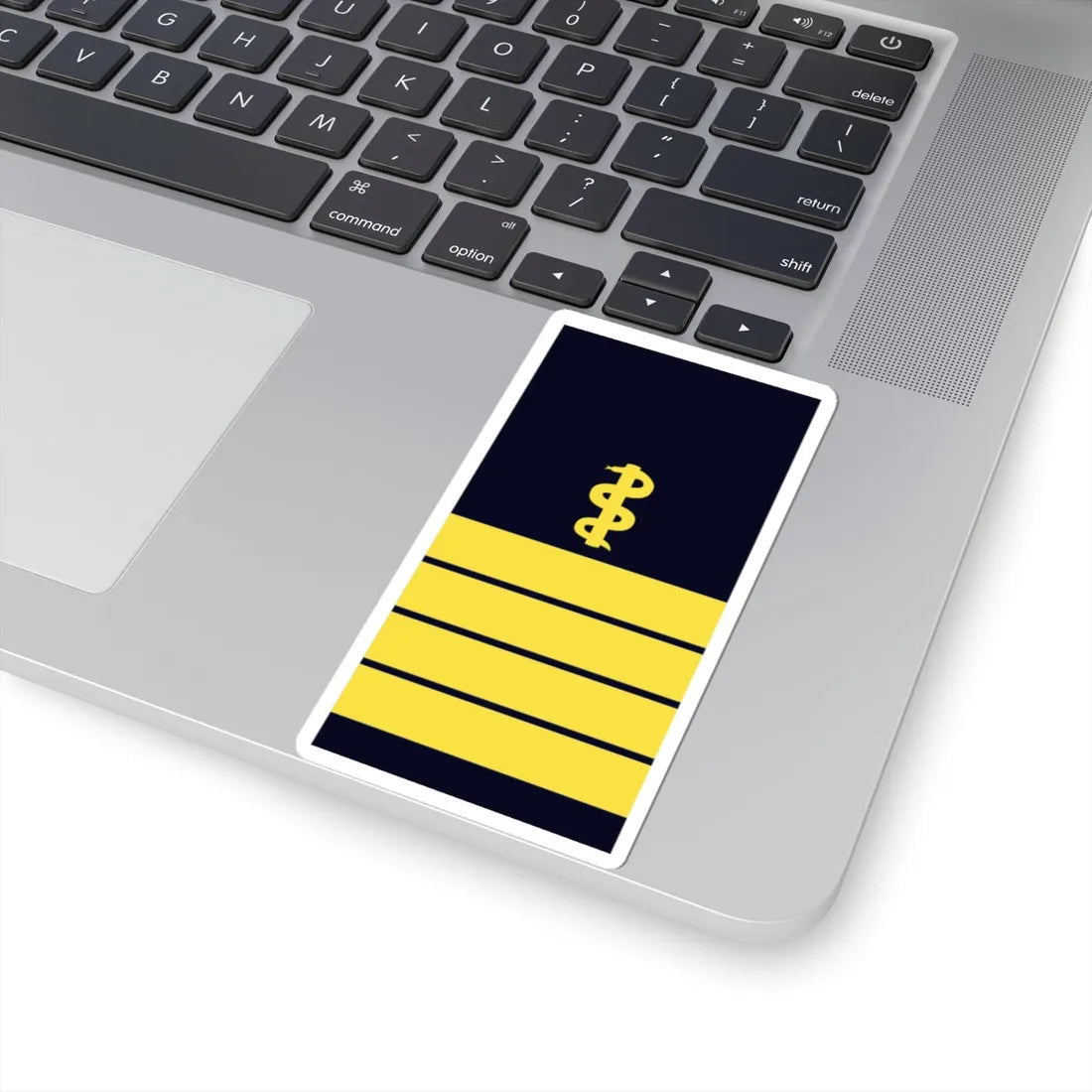 GE NAVY OF 5med FlArzt (Military Rank) STICKER Vinyl Kiss-Cut Decal - The Sticker Space