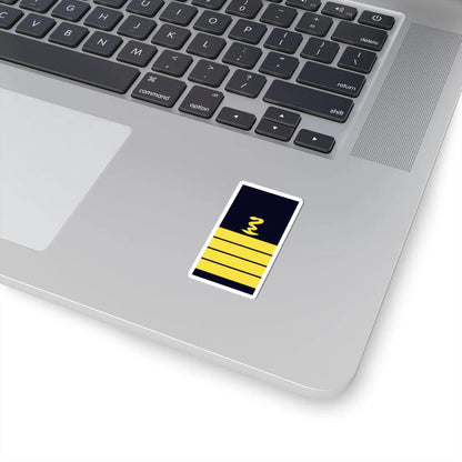 GE NAVY OF 5pharm FlAp (Military Rank) STICKER Vinyl Kiss-Cut Decal - The Sticker Space
