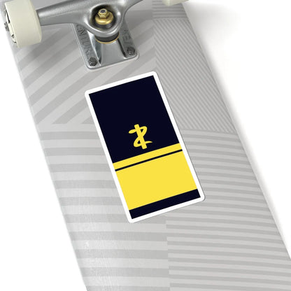 GE NAVY OF 6dent AdmArzt (Military Rank) STICKER Vinyl Kiss-Cut Decal - The Sticker Space