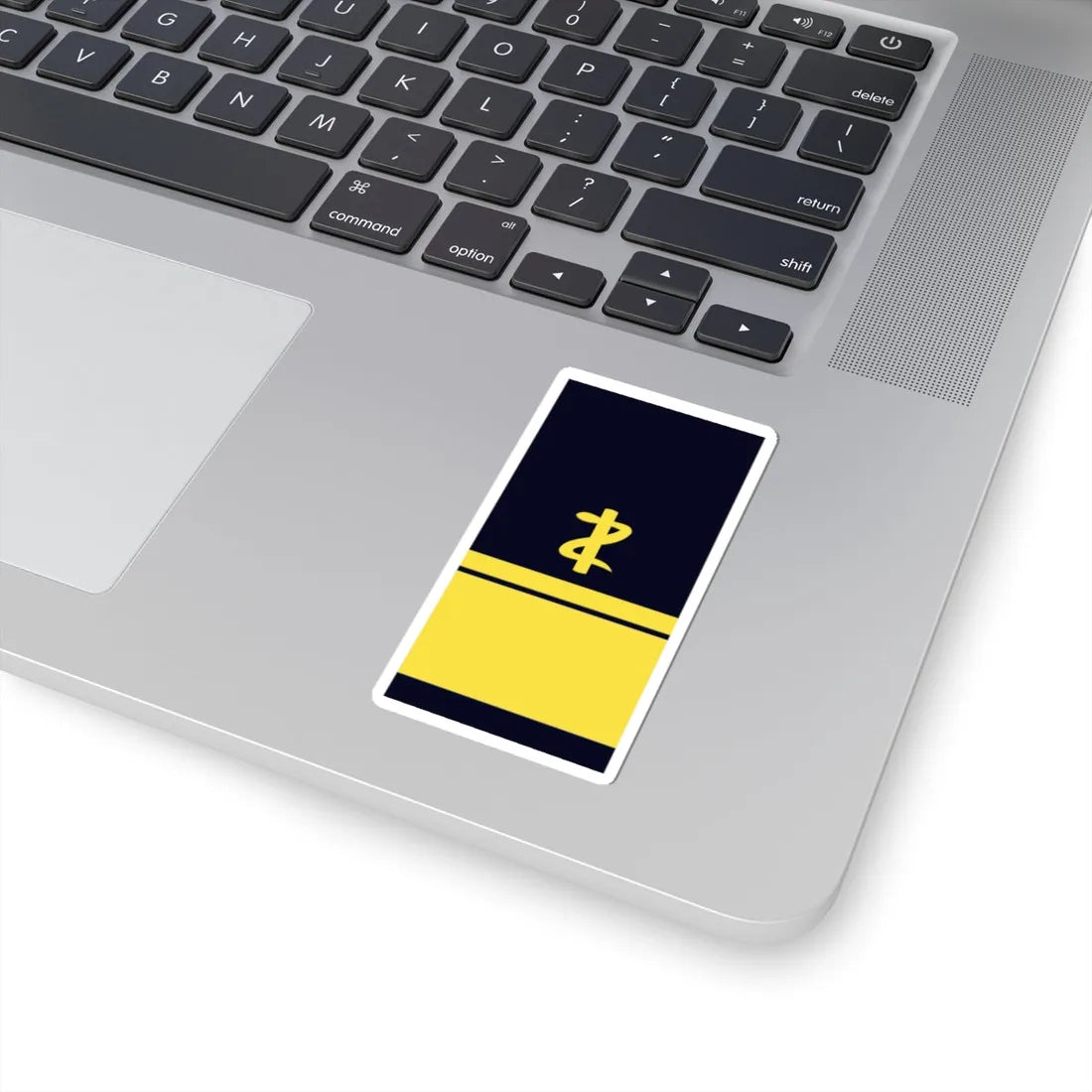 GE NAVY OF 6dent AdmArzt (Military Rank) STICKER Vinyl Kiss-Cut Decal - The Sticker Space