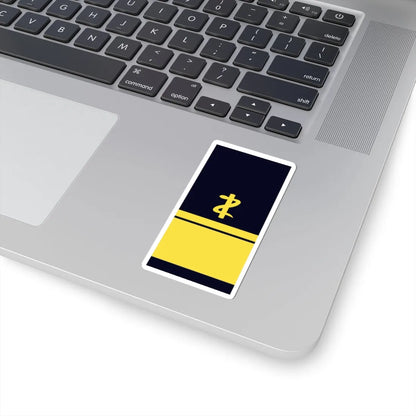 GE NAVY OF 6dent AdmArzt (Military Rank) STICKER Vinyl Kiss-Cut Decal - The Sticker Space
