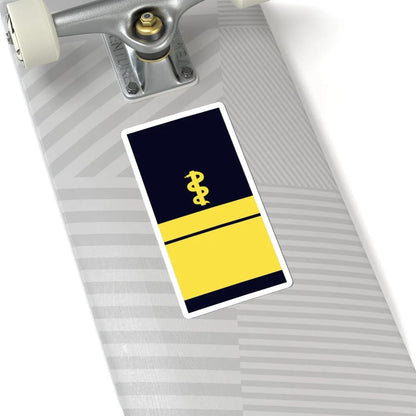 GE NAVY OF 7med AdmStArzt (Military Rank) STICKER Vinyl Kiss-Cut Decal - The Sticker Space