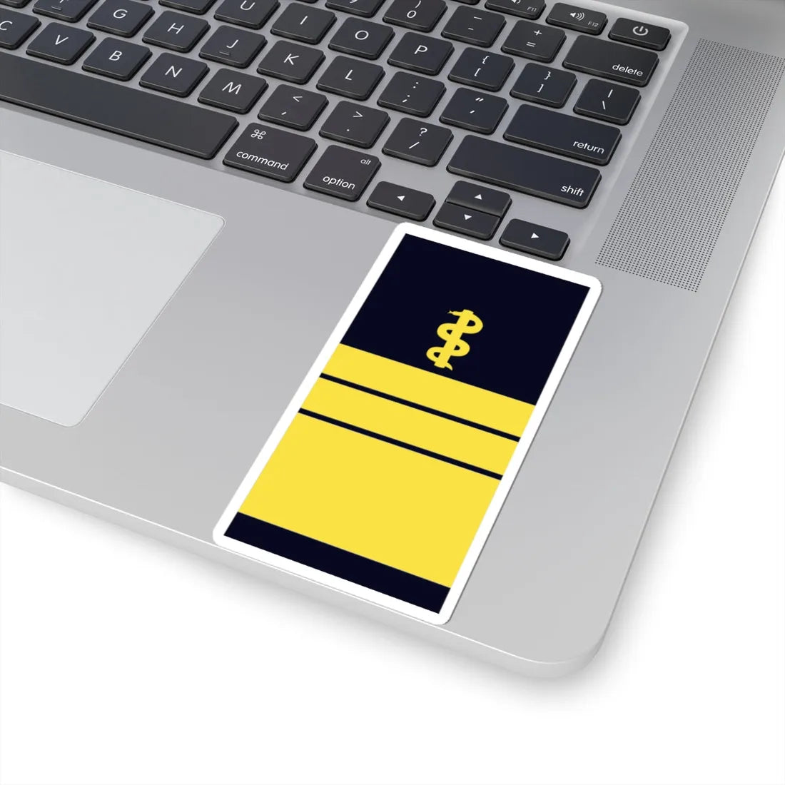 GE NAVY OF 8med AdmOStArzt (Military Rank) STICKER Vinyl Kiss-Cut Decal - The Sticker Space