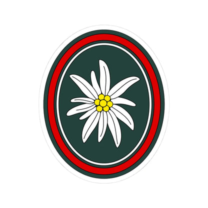 Gebirgsjägerbrigade 23 Bundeswehr (Germany) (Coat of Arms) STICKER Vinyl Kiss-Cut Decal 3 Inch White - The Sticker Space