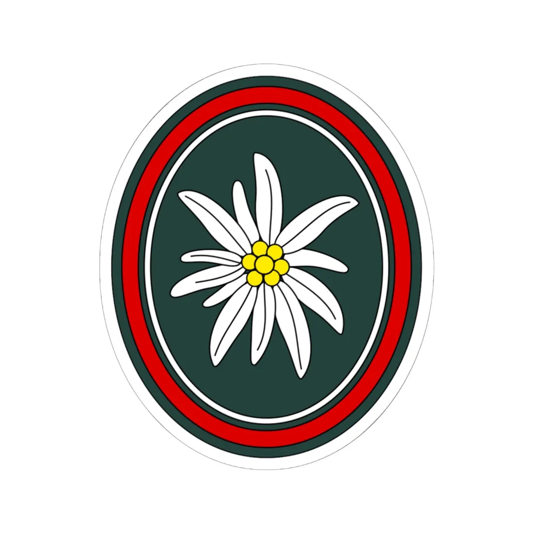 Gebirgsjägerbrigade 23 Bundeswehr (Germany) (Coat of Arms) STICKER Vinyl Kiss-Cut Decal - The Sticker Space