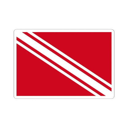 Gedinne vlag (Belgium) STICKER Vinyl Kiss-Cut Decal 6 Inch White - The Sticker Space