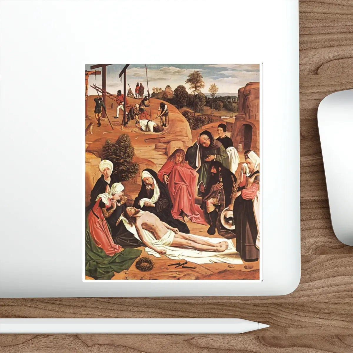 SKU:26296530941610632141 Sticker types:White Shape:Die-Cut Sizes:6" × 6"