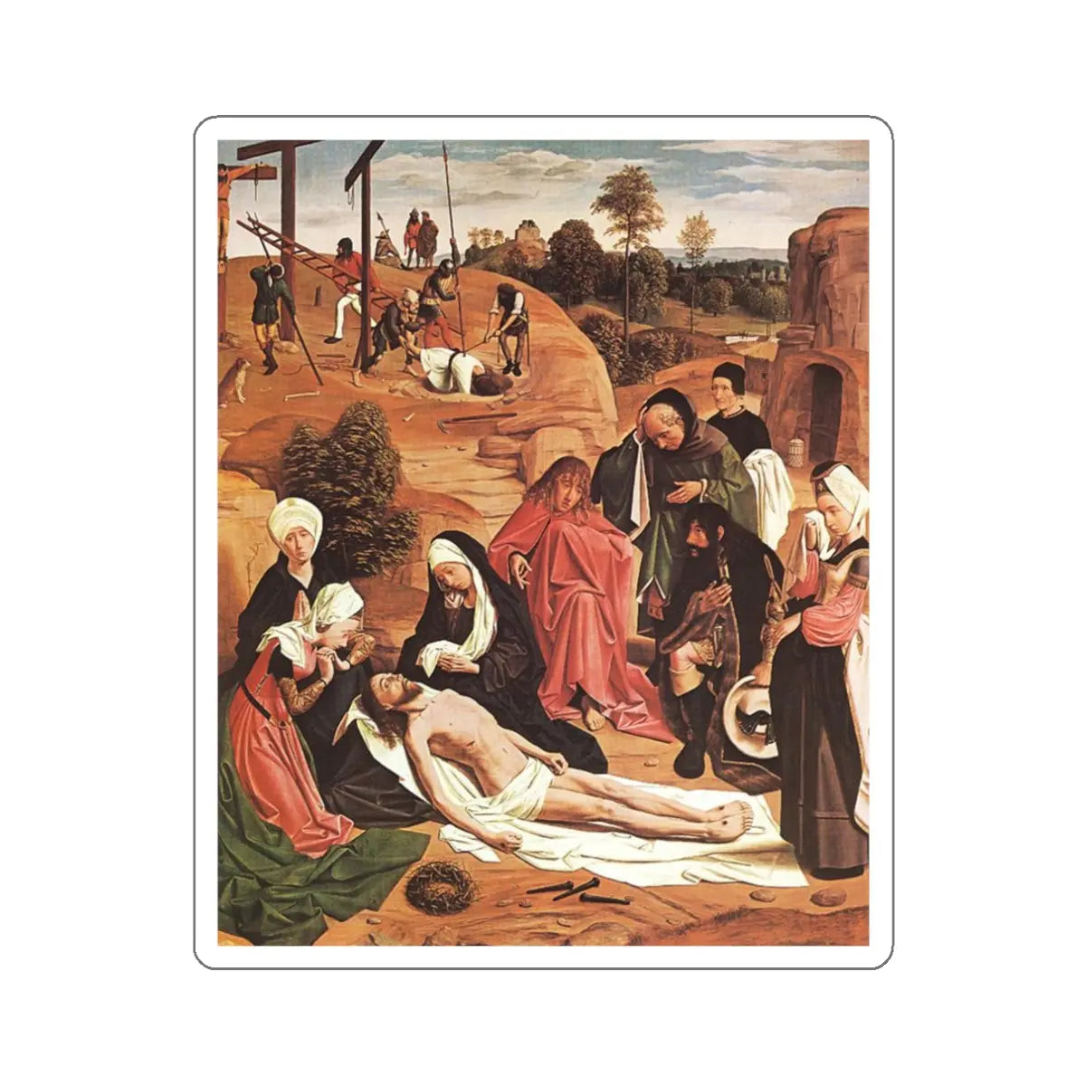 SKU:94587468233476658488 Sticker types:White Shape:Die-Cut Sizes:3" × 3"