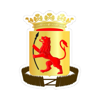 Geertruidenberg wapen (Netherlands) (Coat of Arms) STICKER Vinyl Kiss-Cut Decal 4 Inch White - The Sticker Space