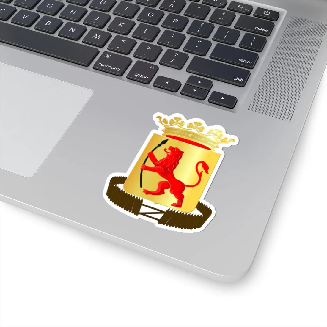 Geertruidenberg wapen (Netherlands) (Coat of Arms) STICKER Vinyl Kiss-Cut Decal - The Sticker Space