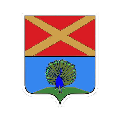 Gelmini (Italy) (Coat of Arms) STICKER Vinyl Kiss-Cut Decal 4 Inch White - The Sticker Space