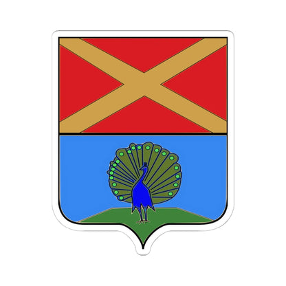 Gelmini (Italy) (Coat of Arms) STICKER Vinyl Kiss-Cut Decal 6 Inch White - The Sticker Space