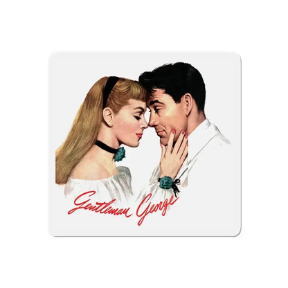 Geltleman George, Collier's, August 14, 1948 (Magazine Illustration) Refrigerator Magnet 6 Inch Die-Cut - The Sticker Space