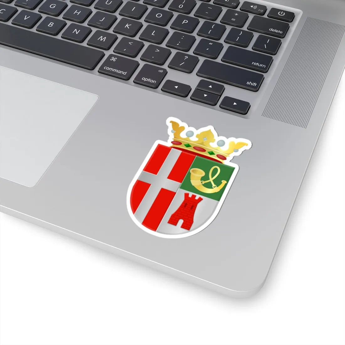 Gemeente Vollenhove (Netherlands) (Coat of Arms) STICKER Vinyl Kiss-Cut Decal - The Sticker Space