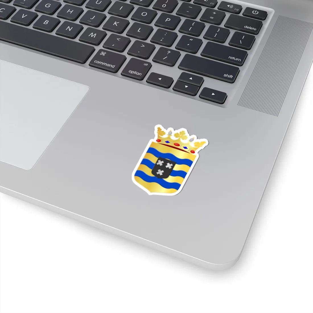 Gemeentewapen Drimmelen (Netherlands) (Coat of Arms) STICKER Vinyl Kiss-Cut Decal - The Sticker Space