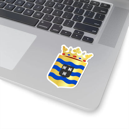 Gemeentewapen Drimmelen (Netherlands) (Coat of Arms) STICKER Vinyl Kiss-Cut Decal - The Sticker Space
