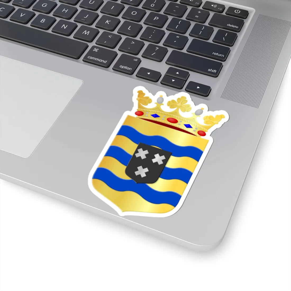 Gemeentewapen Drimmelen (Netherlands) (Coat of Arms) STICKER Vinyl Kiss-Cut Decal - The Sticker Space