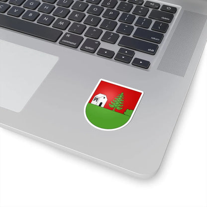 Gempenach-coat of arms (Switzerland) (Coat of Arms) STICKER Vinyl Kiss-Cut Decal - The Sticker Space