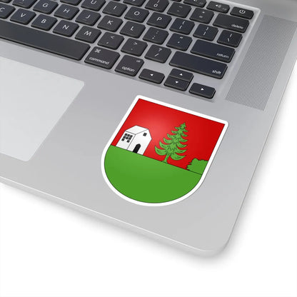 Gempenach-coat of arms (Switzerland) (Coat of Arms) STICKER Vinyl Kiss-Cut Decal - The Sticker Space